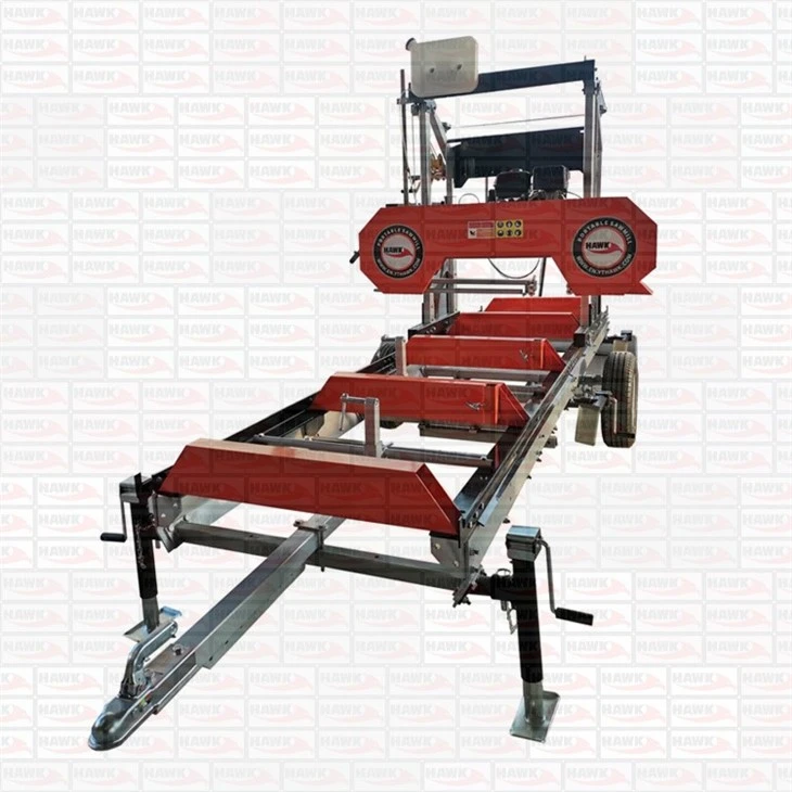 26 Inch Portable Sawmill With Trailer